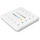 Nástenný ovládací panel RGB+CCT RF 2,4GHz 4-zónový imLTLED PR02 biely