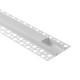 Hliníkový profil zaomietací pre LED pásy ECO-GPS 19,8x12,5mm - biely + mliečny difúzor