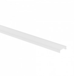 Hliníkový profil zaomietací pre LED pásy ECO-GPS 19,8x12,5mm - biely + mliečny difúzor