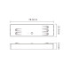 MINI RF 2,4GHz  2in1 MONO/CCT ovládač LED pásov DC12/24V 6A MiLight MR2