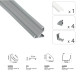 Set-2m hliníkový profil pre LED pásy TEKKNI BARDE + difúzor mrazený