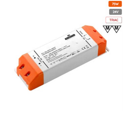 LED nábytkový stmievateľný napájací zdroj 24V-75W SNAPPY SP75-24VLT