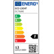 E27 A60 LED 12W 1200Lm Warm White ecolight