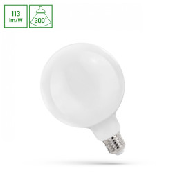 E27 G125 Filament LED 11W 1250Lm Warm White 2700K milky spectrumLED