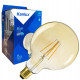 E27 G125 Filament LED 7W 725Lm Warm White 2500K jantárová KANLUX XLED
