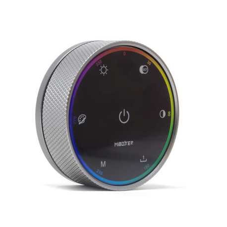 Stolové gombíkové ovládanie RGB+CCT 3-zónové 2,4GHz MiLight K6