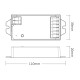 RF prijímač + PUSH pre riadenie LED pásov SINGLE COLOR DC12/48V 20A imLTLED iH1