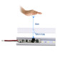 Stmievač/Spínač IR HAND do profilu pre LED pásy 1x4A DC12/24V SKYDANCE E1-B