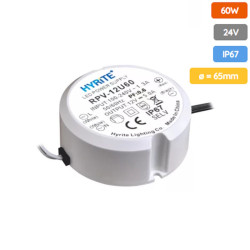 Napájací zdroj do elektroinštalačnej krabice 24V-60W IP67 HYRITE RPV-24U60