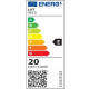 LED svietidlo nástenné s MW senzorom FERRA 20W 2600Lm Natural White IP65 masterLED