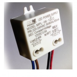 LED napájací zdroj 12V-6W MPL-06-12LC IP20