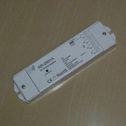 RF prijímač pre stmievanie LED pásov 4x5A - SR2501A