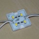 LED modul 4xLED SMD5630 1,8W 120 Lumenov Naturálna biela farba svetla, DC 12V, IP65