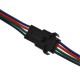 Quick connector - 4pin - RGB - pár Male/Female