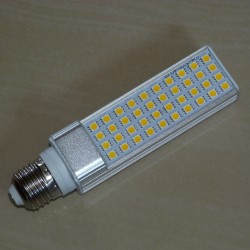 E27 40xSMD5050 8W 700Lm Cold White Side View - Rotate