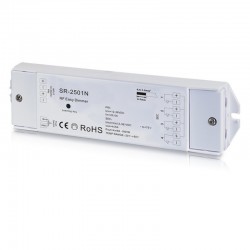 RF prijímač pre stmievanie LED pásov 4x5A SR-2501N