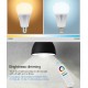 LED žiarovka RGBCCT do pätice E27 s RF 2,4GHz ovládaním od výrobcu MiBoxer FUT012
