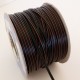 Dvojlinka netienená 2×1,0mm čierno-červená, 100m