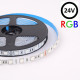 Flexibilný RGB LED pás 60LED/m 14,4W/m DC 24V EPISTAR chips 10mm