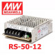 LED napájací zdroj 12V-50W Mean Well RS-50-12