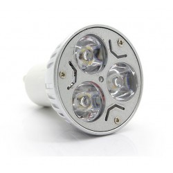 GU10 3x1W LED 2,5W 180Lm Warm White Spotlights MAX