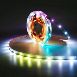 LS Digital SPI RGB 30LED SMD5050 WS2812b IC 7,2W 5V white PCB