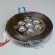 Stropné svietidlo 7x1W LED 7W 560 Lumenov Studená biela farba svetla OPTONICA Satin/Nikel
