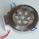 Stropné svietidlo 7x1W LED 7W 560 Lumenov Studená biela farba svetla OPTONICA Satin/Nikel