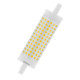 R7S - 118mm LED 18,2W 2452Lm Warm White CRI80 DIMM OSRAM