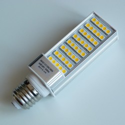 E27 40xSMD5050 8W 660Lm Warm White Side View-Rotate-VL