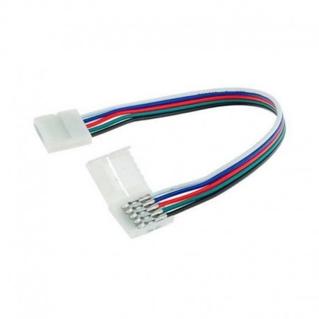 Konektor obojstranný LS SMD5050-RGBW-12mm-plastový klip