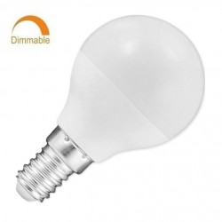 LED žiarovka E14 G45 LED SMD 8W 720Lm Warm White DIMM LUMENIX
