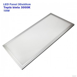 LED panel 30x60 18W 1600Lm Warm White Optonica