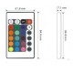 IR-RGB-MINI kontroler 24-Key 6A